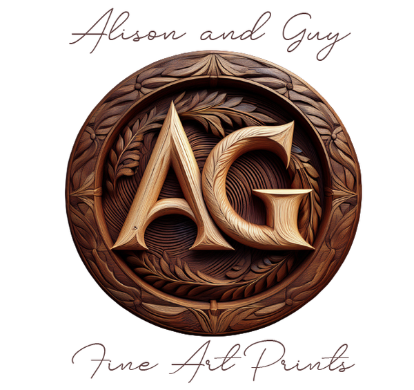 Alison and Guy’s fine art prints.